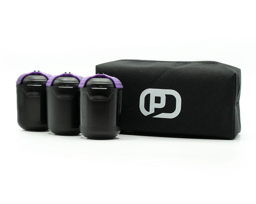 Triple Powds+Carry Case