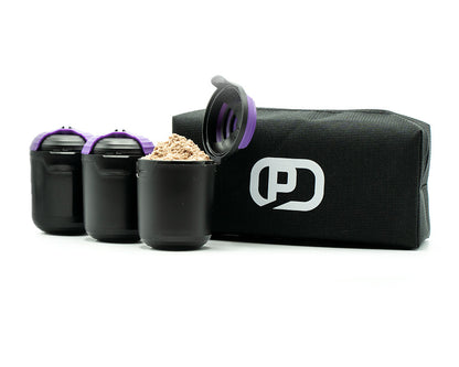 Triple Powds+Carry Case